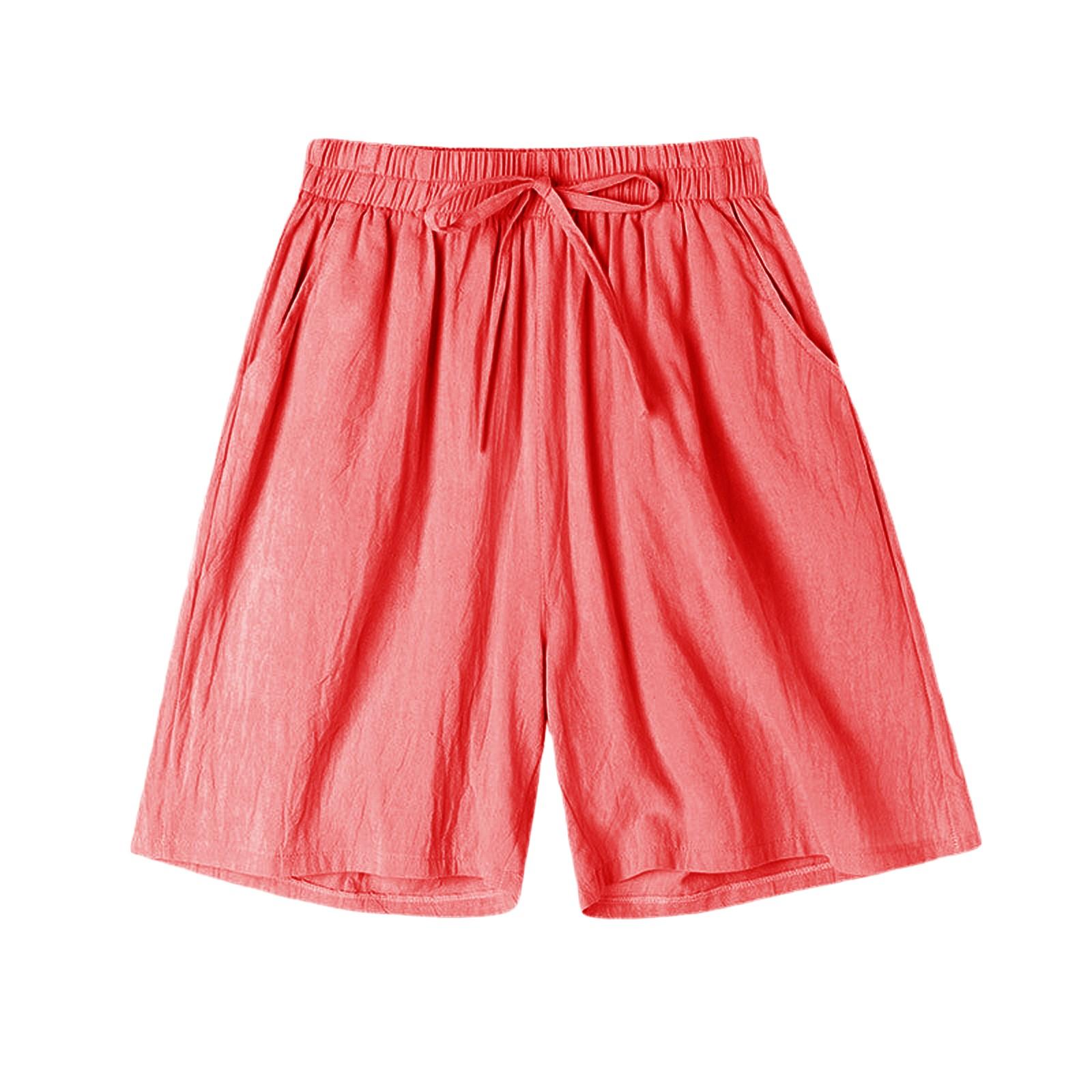 Летние хлопковые льняные женские шорты, повседневные, с высокой талией, свободные шорты для девочек, мягкие, классные, женские шорты, дышащая, мягкая, домашняя одежда XXXL шафрановый
Летние хлопковые льняные женские шорты, повседневные, с высокой талией, свободные шорты для девочек, мягкие, классные, женские шорты, дышащая, мягкая, домашняя одежда XXXL шафрановый