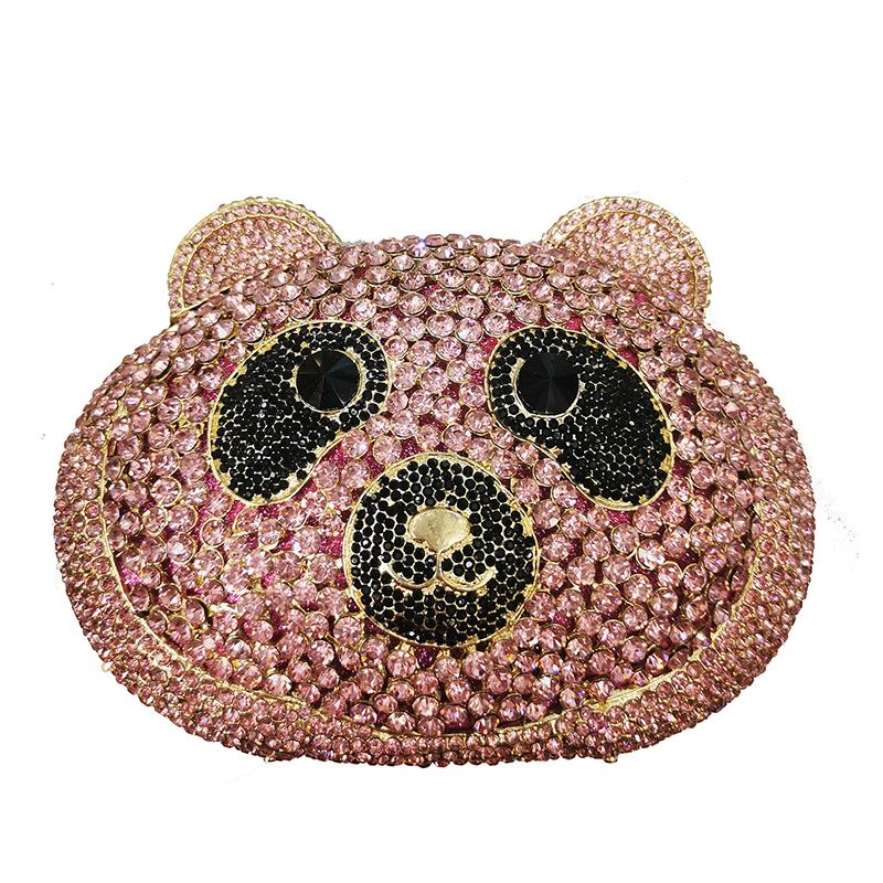 Rhinestone Animal Head Evening Clutches Gold/Silver Diamond Purse Hollow Out Lady Girls Party Wedding Dazzling Women Pochettes 16cmX11cmX7cm
Rhinestone Animal Head Evening Clutches Gold/Silver Diamond Purse Hollow Out Lady Girls Party Wedding Dazzling Women Pochettes 16cmX11cmX7cm