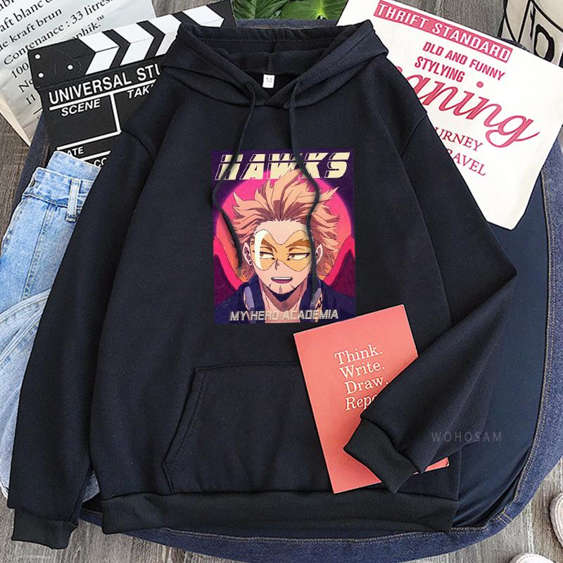 Япония Горячая аниме My Hero Academia Hawks Bird Graphics Толстовка Harajuku Мультфильм Унисекс Мода Улицы С длинным рукавом Лоскутная толстовка
Япония Горячая аниме My Hero Academia Hawks Bird Graphics Толстовка Harajuku Мультфильм Унисекс Мода Улицы С длинным рукавом Лоскутная толстовка