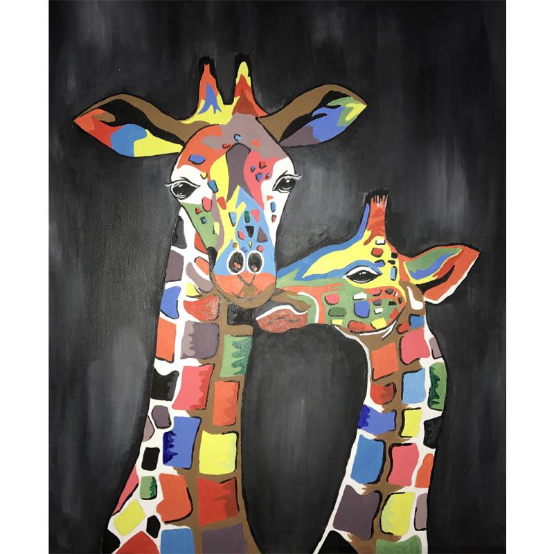 DIY 5D colorful giraffe diamond embroidery painting rhinestone cross stitch home decoration 20x30cm
DIY 5D colorful giraffe diamond embroidery painting rhinestone cross stitch home decoration 20x30cm