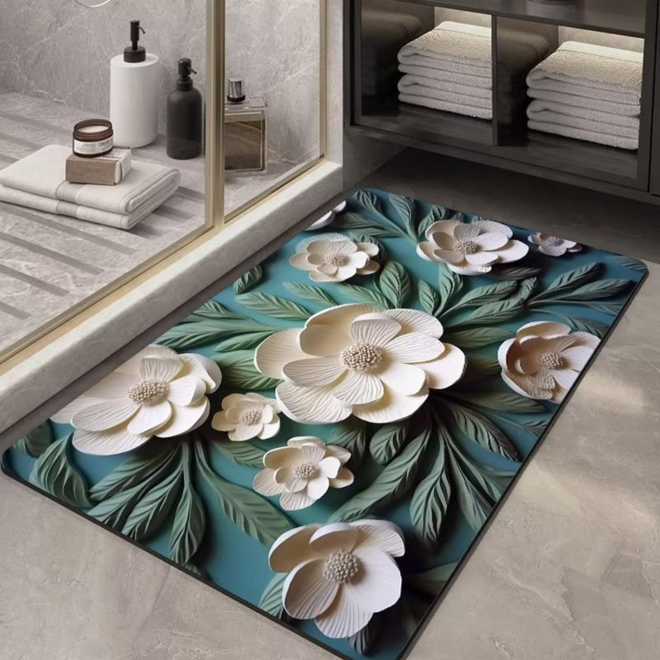Діатомовий друк Потовщення килимка для ванної кімнати Нековзкі килими для ванни В умивальнику Килимок на підлозі збоку ванни Килимок для душової кімнати Придверний килимок Memory Foam 3D Pad 500mm*800mm
Діатомовий друк Потовщення килимка для ванної кімнати Нековзкі килими для ванни В умивальнику Килимок на підлозі збоку ванни Килимок для душової кімнати Придверний килимок Memory Foam 3D Pad 500mm*800mm