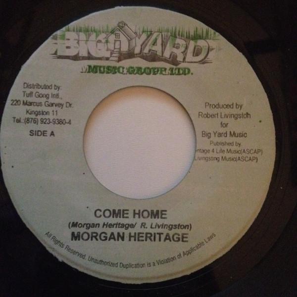 7inch Record MORGAN HERITAGE - Come Home NONE Big Yard Music Jamaica Reggae, Ska & Dub Used
7inch Record MORGAN HERITAGE - Come Home NONE Big Yard Music Jamaica Reggae, Ska & Dub Used