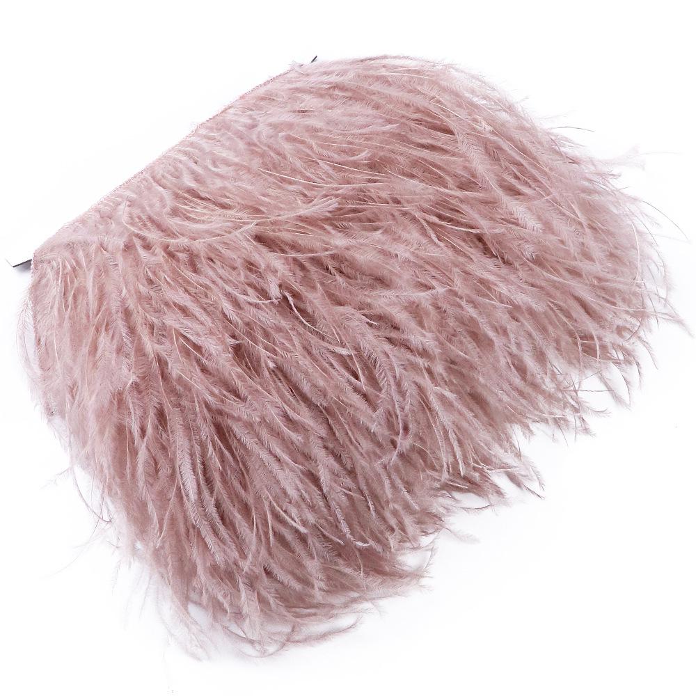15-18cm Double Layer Dense Ostrich Feather Trim for Clothing & Formal Wear
15-18cm Double Layer Dense Ostrich Feather Trim for Clothing & Formal Wear