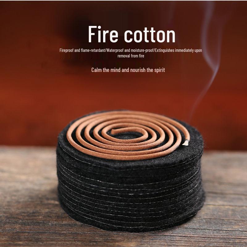 High-Temperature Resistant Flame Retardant Incense Burner Pad - Fireproof Heat Insulation Cotton Round.
High-Temperature Resistant Flame Retardant Incense Burner Pad - Fireproof Heat Insulation Cotton Round.