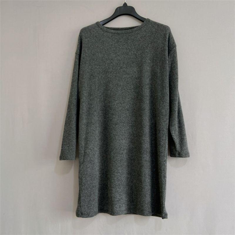 Fashan Kia Autumn and Winter Plus Size Women s Clothing Long Knitwear Dress Sweater Knit Sweater Dress Dark gray L
Fashan Kia Autumn and Winter Plus Size Women s Clothing Long Knitwear Dress Sweater Knit Sweater Dress Dark gray L