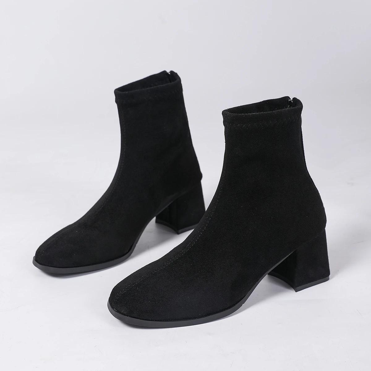 2026 New Women s Fashion Boots Square Toe Rough Heel High Elastic Short Boots Leopord Fashion Comfortable Plus-size Women Shoes 43 чорний
2026 New Women s Fashion Boots Square Toe Rough Heel High Elastic Short Boots Leopord Fashion Comfortable Plus-size Women Shoes 43 чорний