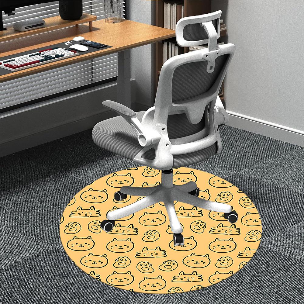 1pc Cat Pattern Chair Carpet for Office, Non-slip, Soft and Durable Office Rug for Interior Decoration, Perfect for Office yy260313033 80cm by 80cm
1pc Cat Pattern Chair Carpet for Office, Non-slip, Soft and Durable Office Rug for Interior Decoration, Perfect for Office yy260313033 80cm by 80cm