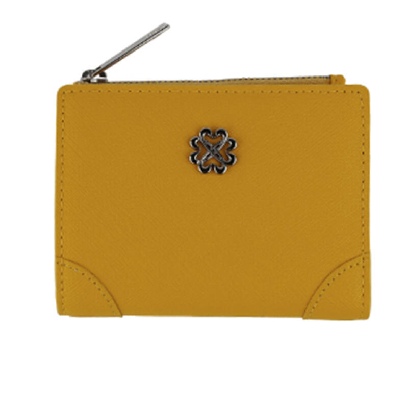 Swan Flower Half Wallet Mustard
Swan Flower Half Wallet Mustard
