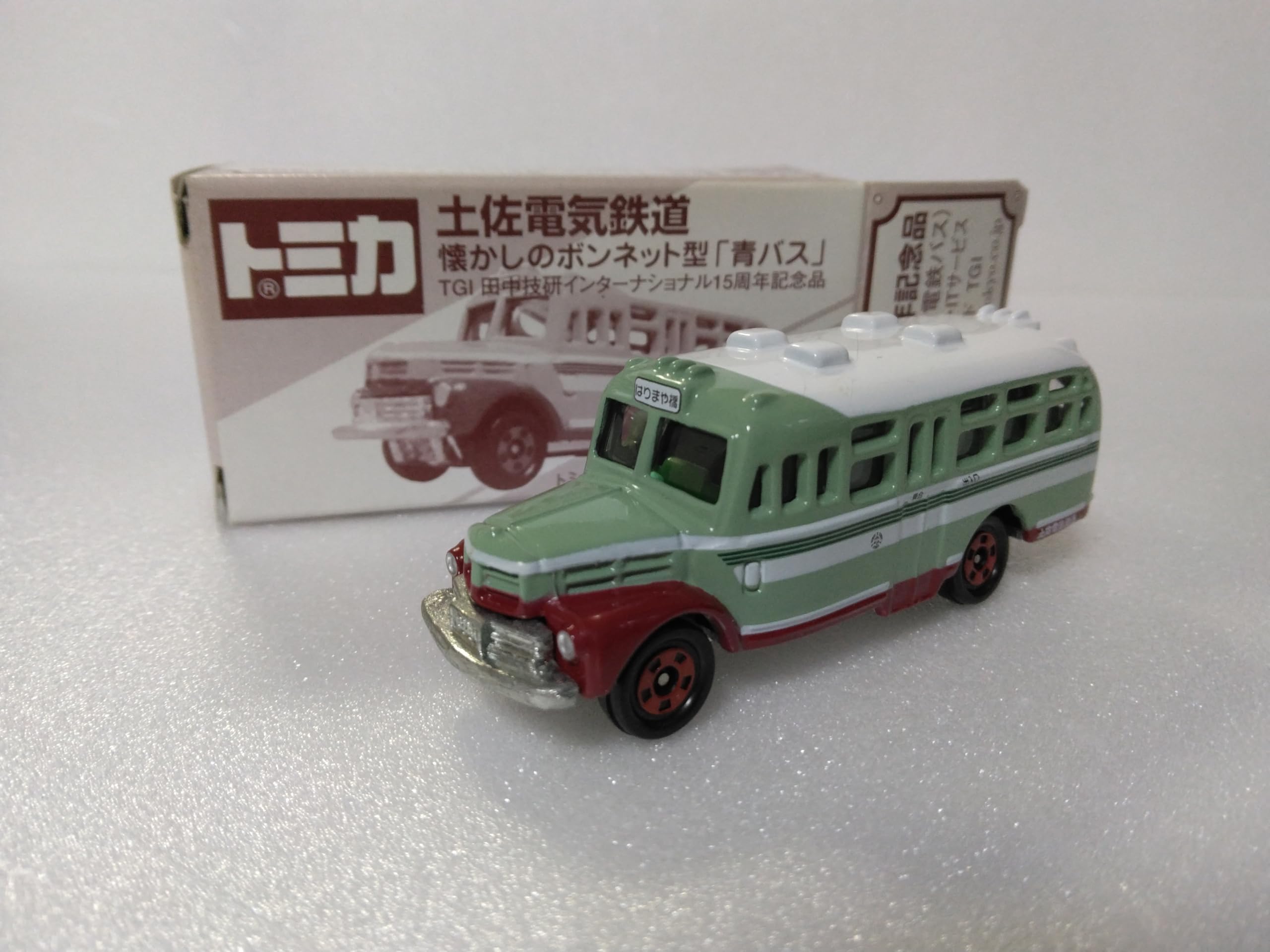 Tomica Tosa Electric Railroad Ностальгический синий TGI 15-летие Зеленый x с прозрачным кейсом Автобус капотного типа, Модель, Миникар, Белый, зелёный
Tomica Tosa Electric Railroad Ностальгический синий TGI 15-летие Зеленый x с прозрачным кейсом Автобус капотного типа, Модель, Миникар, Белый, зелёный