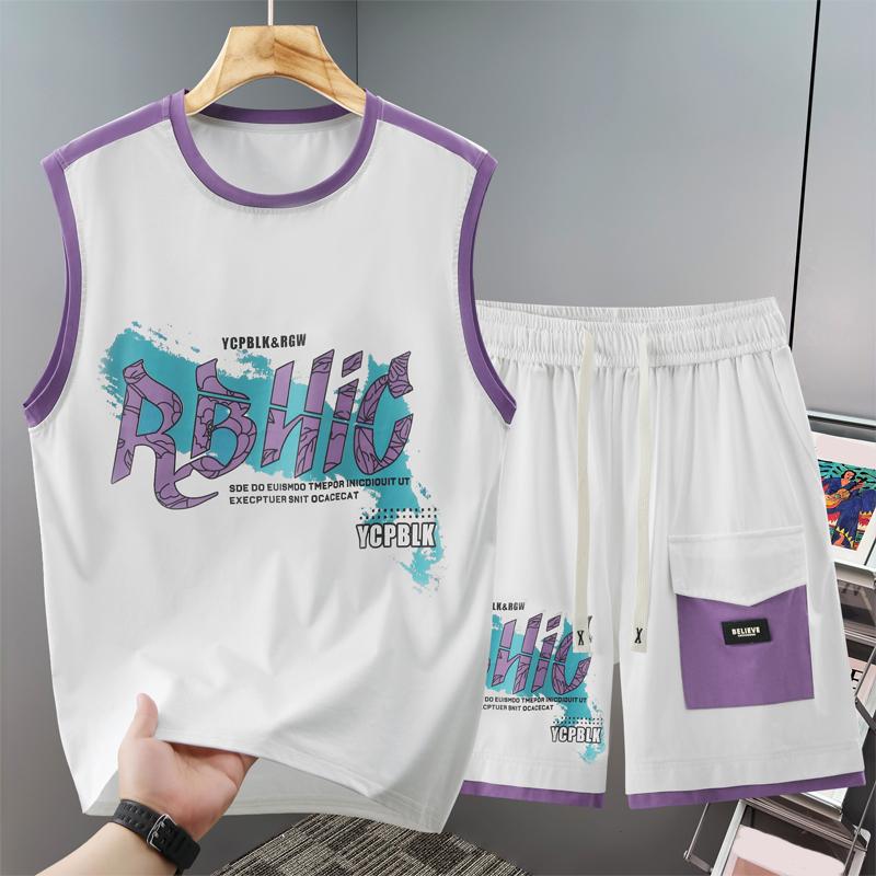 Men s Plus Size Printed Tank Top & Shorts Set, Casual Summer 2-Piece Outfit (5XL-12XL) 5XL(95kg-105kg) белый
Men s Plus Size Printed Tank Top & Shorts Set, Casual Summer 2-Piece Outfit (5XL-12XL) 5XL(95kg-105kg) белый