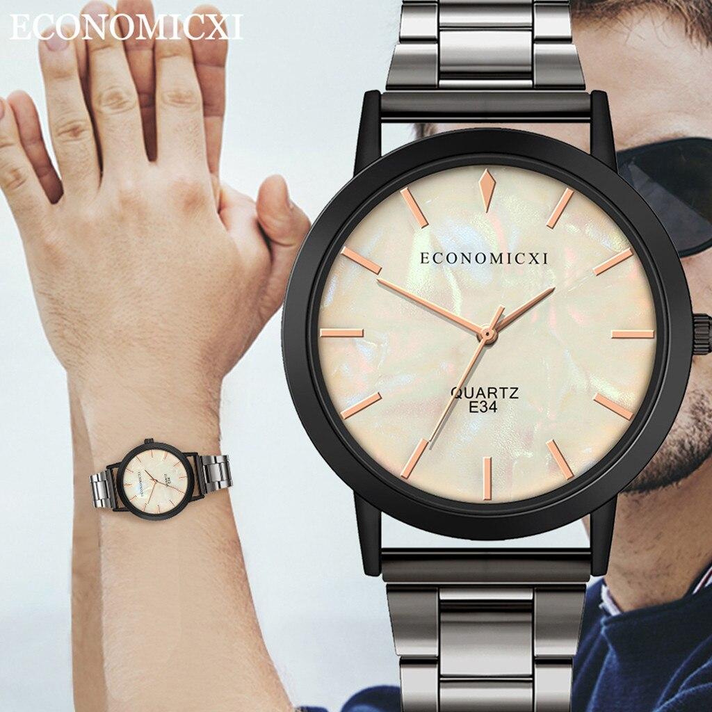Reloj de pulsera de cuarzo para hombre, cronógrafo de negocios, estilo retro, de acero inoxidable, deportivo, regalo, 2020
Reloj de pulsera de cuarzo para hombre, cronógrafo de negocios, estilo retro, de acero inoxidable, deportivo, regalo, 2020