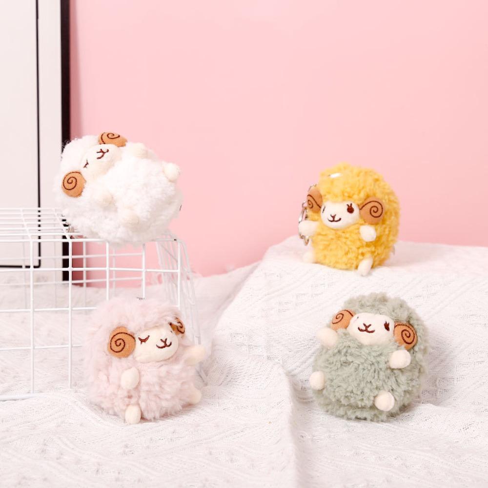 Cartoon Anime Sheep Plush Pendant Lamb Soft Lamb Doll Ornament Decoration White-Bead Chain
Cartoon Anime Sheep Plush Pendant Lamb Soft Lamb Doll Ornament Decoration White-Bead Chain