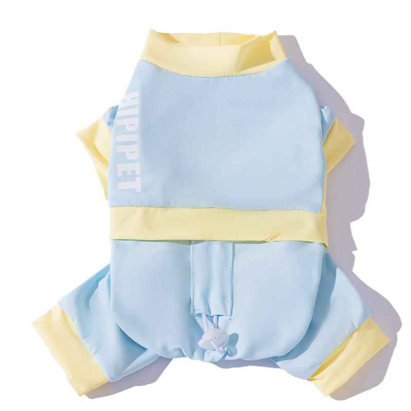 Dog cool clothes go out in spring and summer sunscreen clothes adjustable splicing four-legged clothes to cool down and cool down pet dog clothes XS (recommended weight 1-1.5kg) бонди синий
Dog cool clothes go out in spring and summer sunscreen clothes adjustable splicing four-legged clothes to cool down and cool down pet dog clothes XS (recommended weight 1-1.5kg) бонди синий