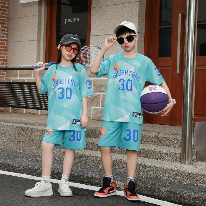 Children s basketball jersey set boys and girls fake two pieces quick-drying No. 30 jersey sports training jersey short-sleeved jersey group buying 30 yards
Children s basketball jersey set boys and girls fake two pieces quick-drying No. 30 jersey sports training jersey short-sleeved jersey group buying 30 yards