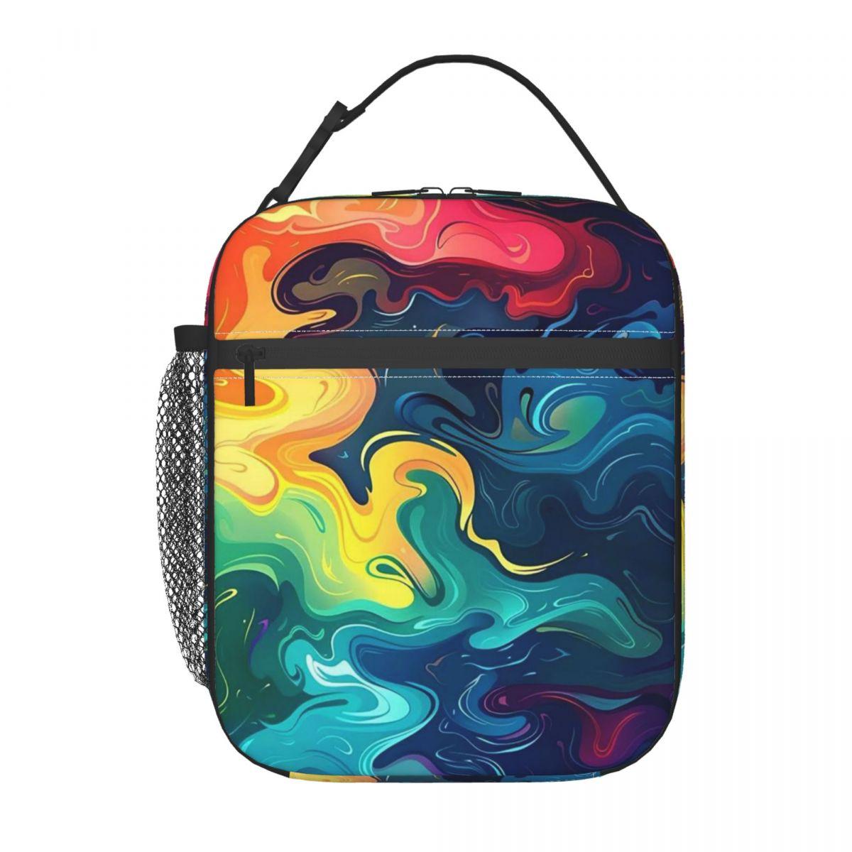 Vibrant Colorful Pattern Insulated Lunch Bag for Women Office Cooler Thermal Food Box Tote Leakproof Lunch Boxes Container One Size
Vibrant Colorful Pattern Insulated Lunch Bag for Women Office Cooler Thermal Food Box Tote Leakproof Lunch Boxes Container One Size