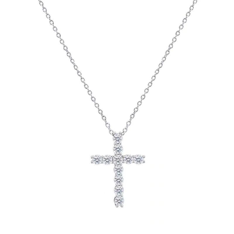 2023 Fashion Shiny Crystal Zircon Cross Pendant Necklace for Women Girl Punk Party Zircon
2023 Fashion Shiny Crystal Zircon Cross Pendant Necklace for Women Girl Punk Party Zircon