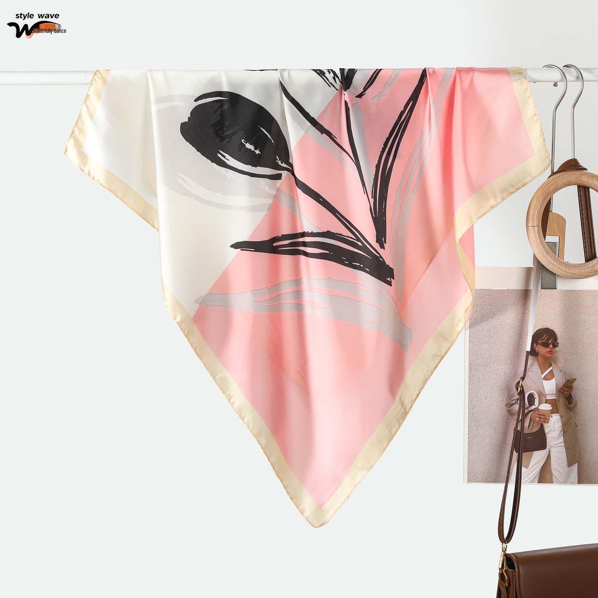 70CM Women s Imitation Silk Scarf - Spring/Summer Versatile Neckerchief and Sun Protection Headscarf 70x70 cm
70CM Women s Imitation Silk Scarf - Spring/Summer Versatile Neckerchief and Sun Protection Headscarf 70x70 cm