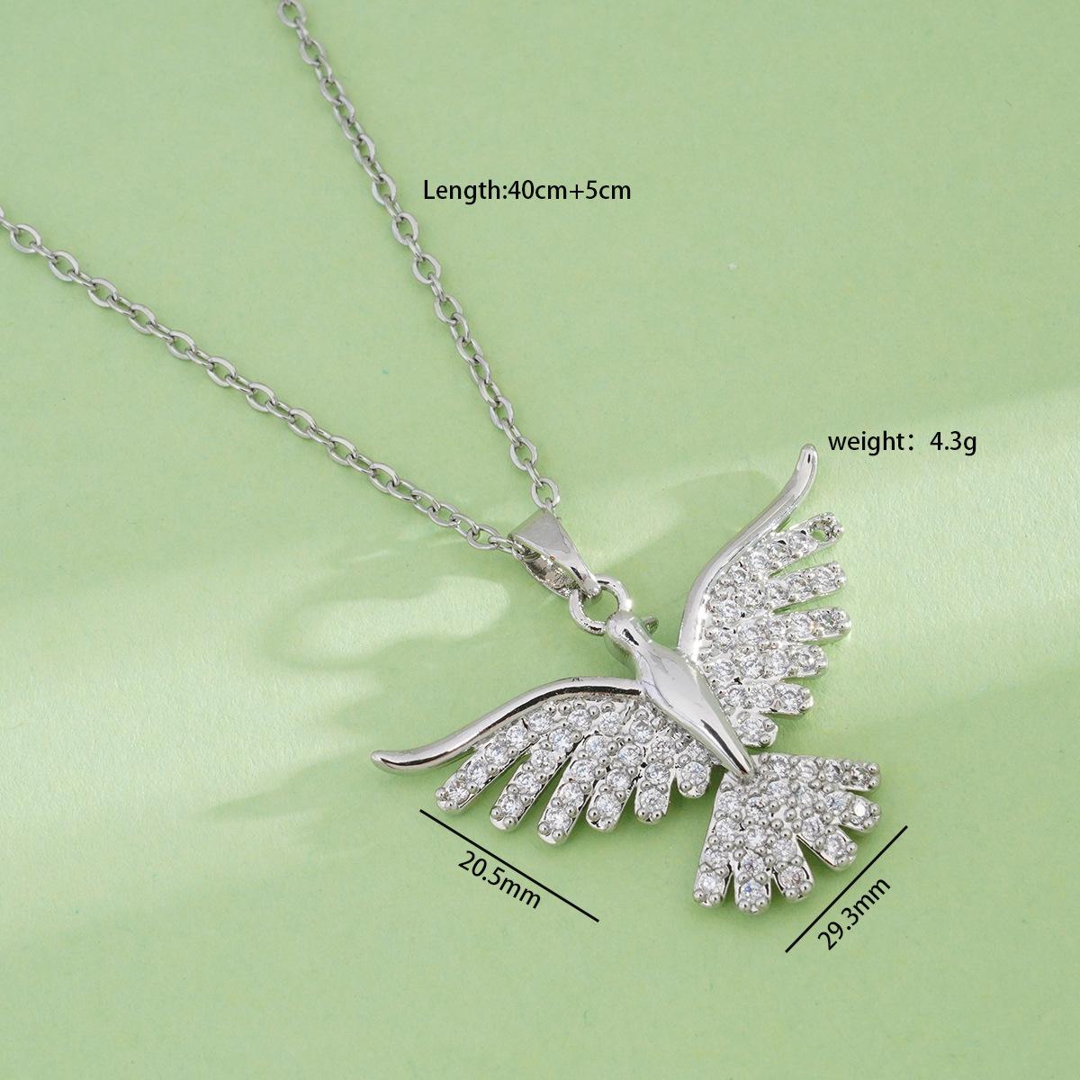 Stainless Steel Chain Fashion Zircon Phoenix Pendant Necklaces for Women Men Cool Bird Charm Accessories Jewelry Gifts for Lover
Stainless Steel Chain Fashion Zircon Phoenix Pendant Necklaces for Women Men Cool Bird Charm Accessories Jewelry Gifts for Lover