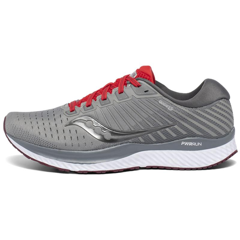 Saucony Guide 13 Slip-Resistant Support Lightweight Low-Top Casual Running Shoes Men s Gray Red Saucony S20548-30 41
Saucony Guide 13 Slip-Resistant Support Lightweight Low-Top Casual Running Shoes Men s Gray Red Saucony S20548-30 41