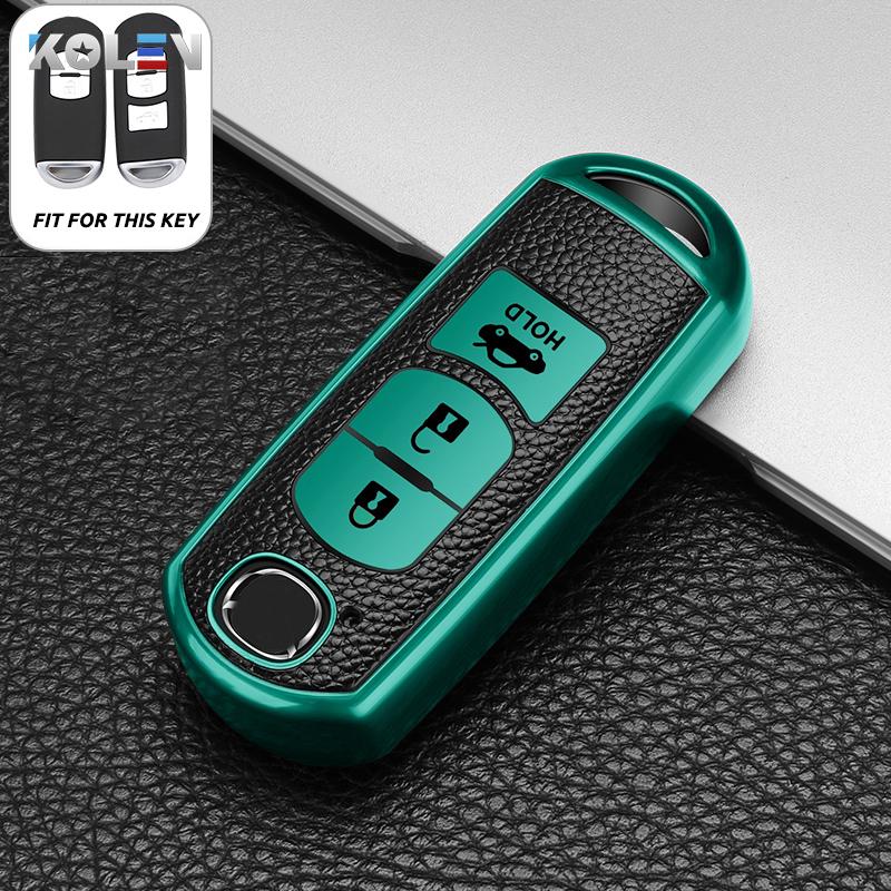 Leather+Tpu Car Remote Key Cover Case Shell For Mazda 2 3 5 6 Axela Atenza Demio Cx-3 Cx5 Cx-7 Cx-9 Mx-5 Protection Accessories
Leather+Tpu Car Remote Key Cover Case Shell For Mazda 2 3 5 6 Axela Atenza Demio Cx-3 Cx5 Cx-7 Cx-9 Mx-5 Protection Accessories