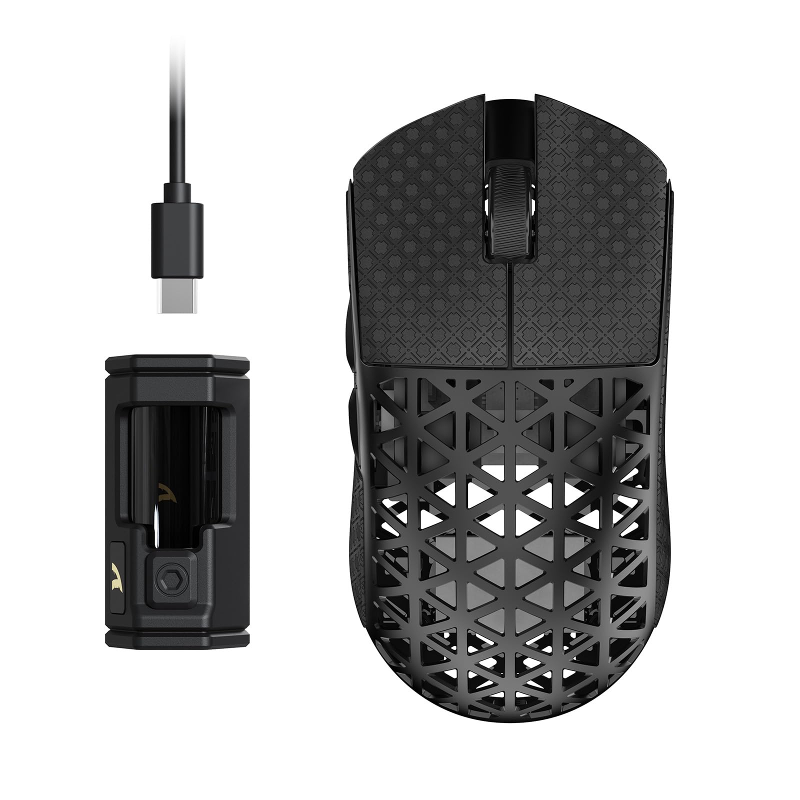 ATTACK SHARK R5 Ultra Carbon Fiber Gaming Mouse Super Light 42g PAW3950MAX Sensor Nordic52840 8K Polling Rate 3 Modes 42000DPI 8K Wireless Compatible
ATTACK SHARK R5 Ultra Carbon Fiber Gaming Mouse Super Light 42g PAW3950MAX Sensor Nordic52840 8K Polling Rate 3 Modes 42000DPI 8K Wireless Compatible