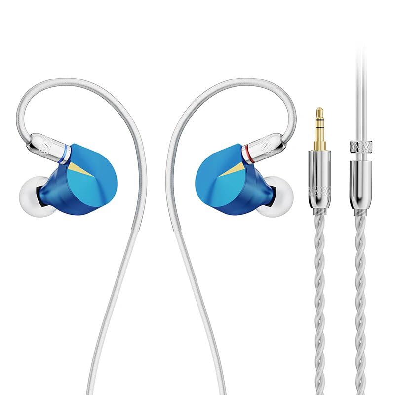 HiFiGo NiceHCK F1 Pro 14.2mm Planar Drive Magnetic Driver In-Ear Monitor Wired Planar IEM N55 In-Ear Earphones with Magnet and 2um Diaphragm (3.5mm)
HiFiGo NiceHCK F1 Pro 14.2mm Planar Drive Magnetic Driver In-Ear Monitor Wired Planar IEM N55 In-Ear Earphones with Magnet and 2um Diaphragm (3.5mm)