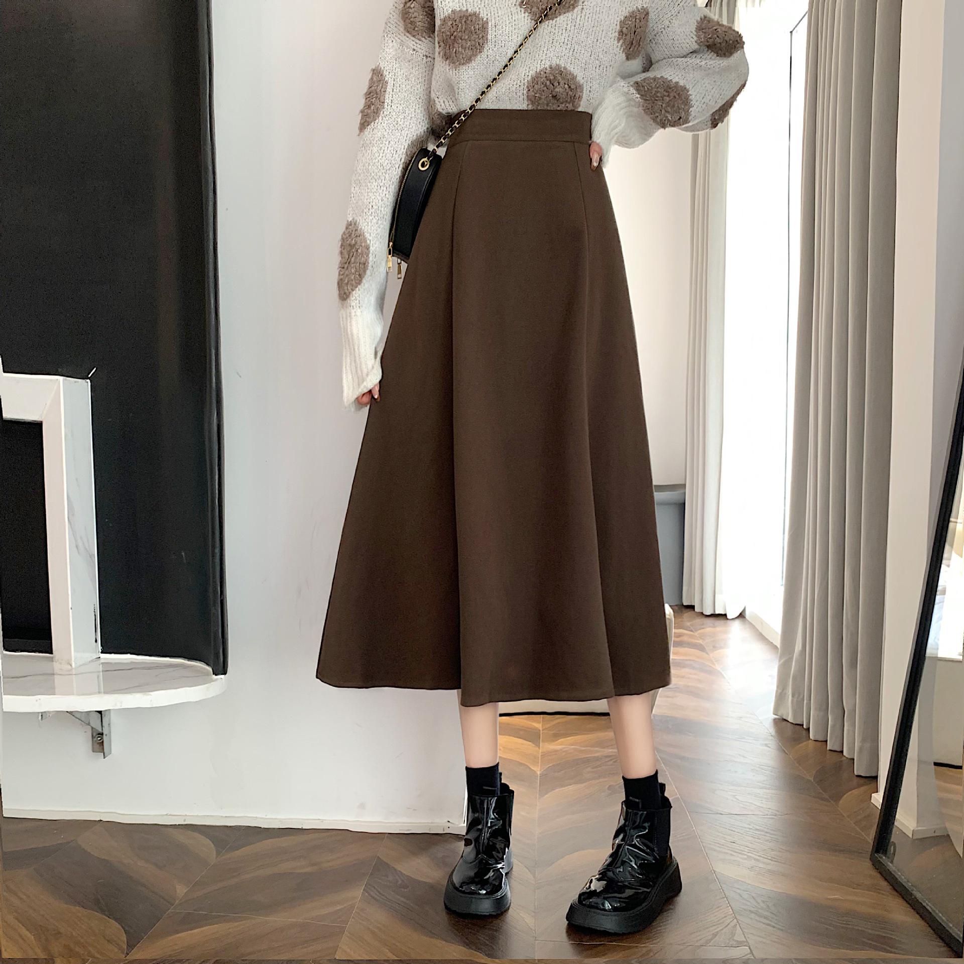 Женская корейская шерстяная юбка А-силуэта с высокой талией, тренд сезона осень/зима 2025 года Large кофейный
Женская корейская шерстяная юбка А-силуэта с высокой талией, тренд сезона осень/зима 2025 года Large кофейный