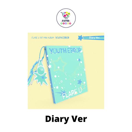 Diary Ver FLARE U 1st Mini Album YOUTH ERROR No POB
Diary Ver FLARE U 1st Mini Album YOUTH ERROR No POB