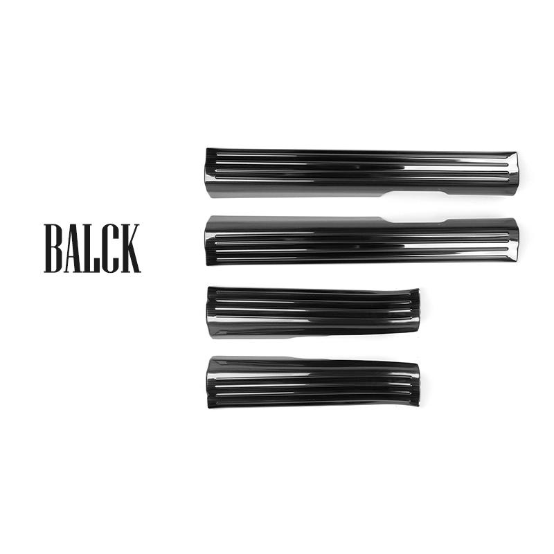 For Genesis GV70 2026 PE Car Interior Door Sill Protective Pad Cover Guards Front Rear Door Welcome Pedal Threshold Strip чорний
For Genesis GV70 2026 PE Car Interior Door Sill Protective Pad Cover Guards Front Rear Door Welcome Pedal Threshold Strip чорний