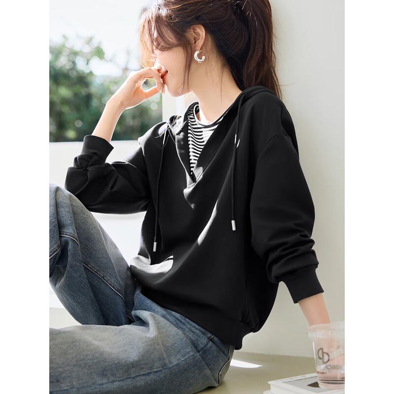 Женская повседневная толстовка с капюшоном в полоску XL
Женская повседневная толстовка с капюшоном в полоску XL