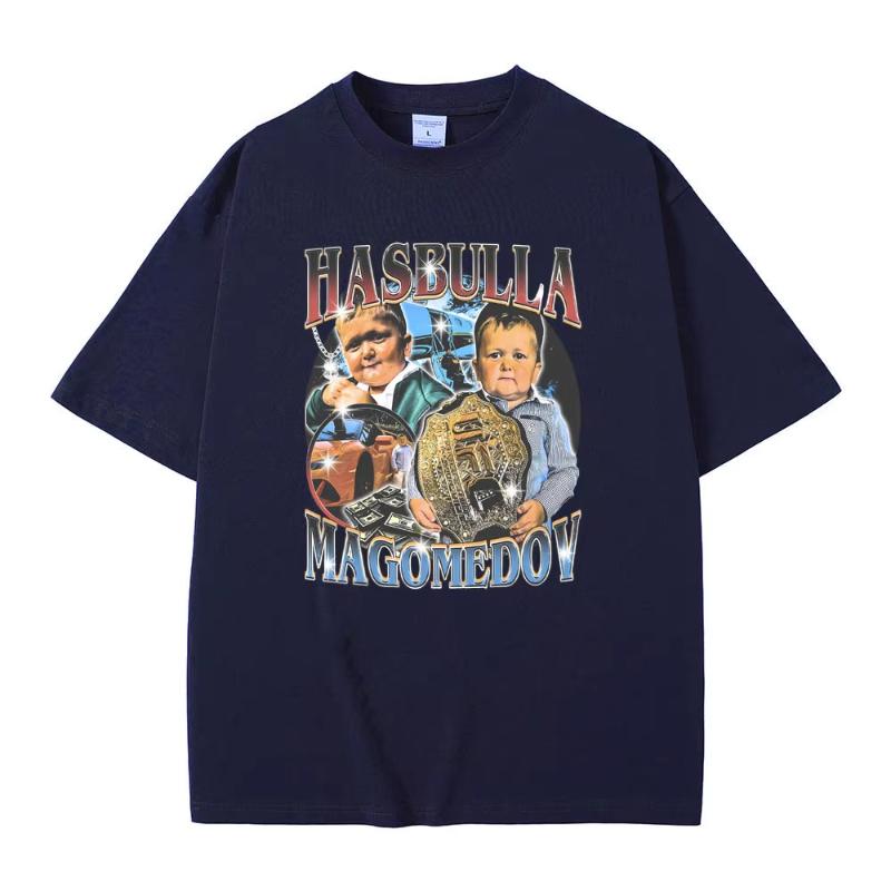 Hasbulla Magomedov Funny Meme T-shirt Men s Vintage Oversized Tshirt Men Women Casual Cotton T Shirt Short Sleeve Fan Gift -... 5XL різнокольоровий
Hasbulla Magomedov Funny Meme T-shirt Men s Vintage Oversized Tshirt Men Women Casual Cotton T Shirt Short Sleeve Fan Gift -... 5XL різнокольоровий
