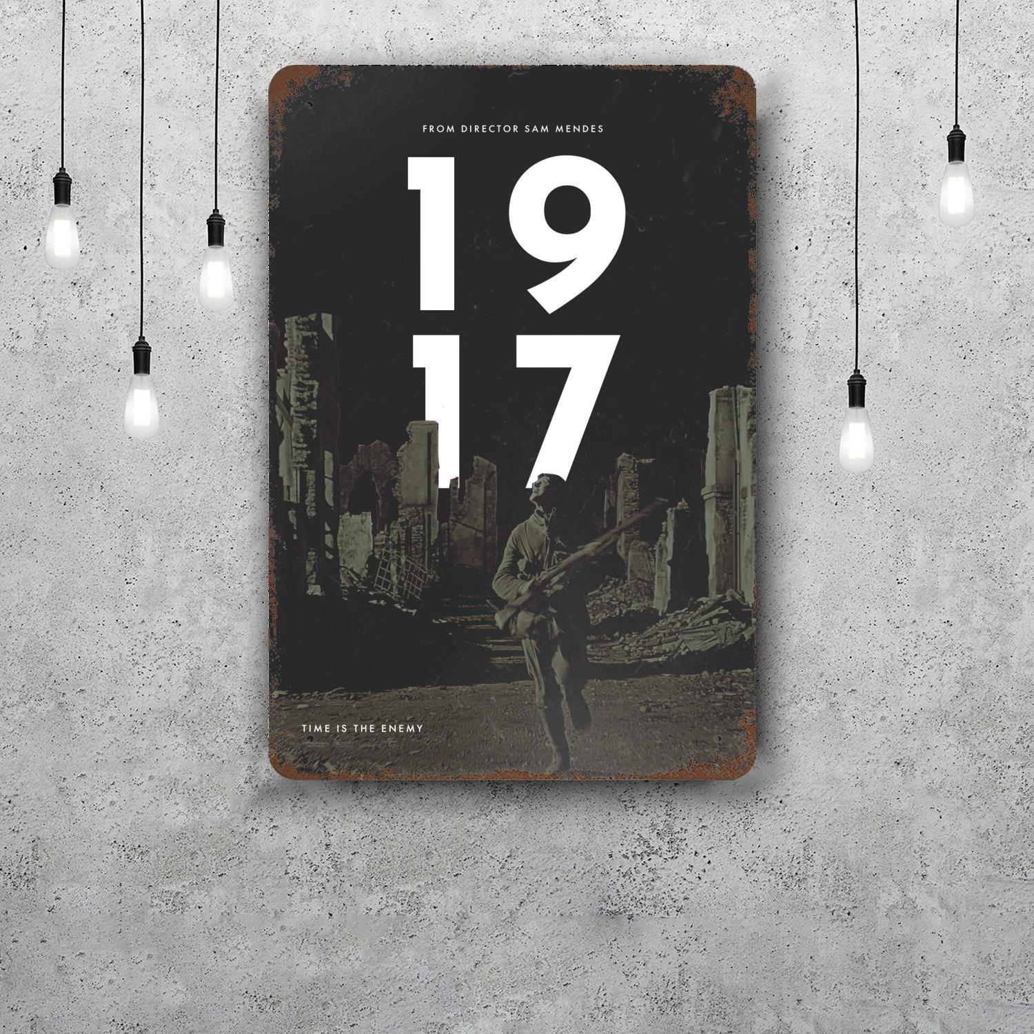 1917 Movie Funny Bar Metal Sign Retro Plaque Vintage Sign Alcohol Drinker Pub Club Man Cave Kitchen Wall Decoration 20x30cm(7.8x11.8inch)
1917 Movie Funny Bar Metal Sign Retro Plaque Vintage Sign Alcohol Drinker Pub Club Man Cave Kitchen Wall Decoration 20x30cm(7.8x11.8inch)