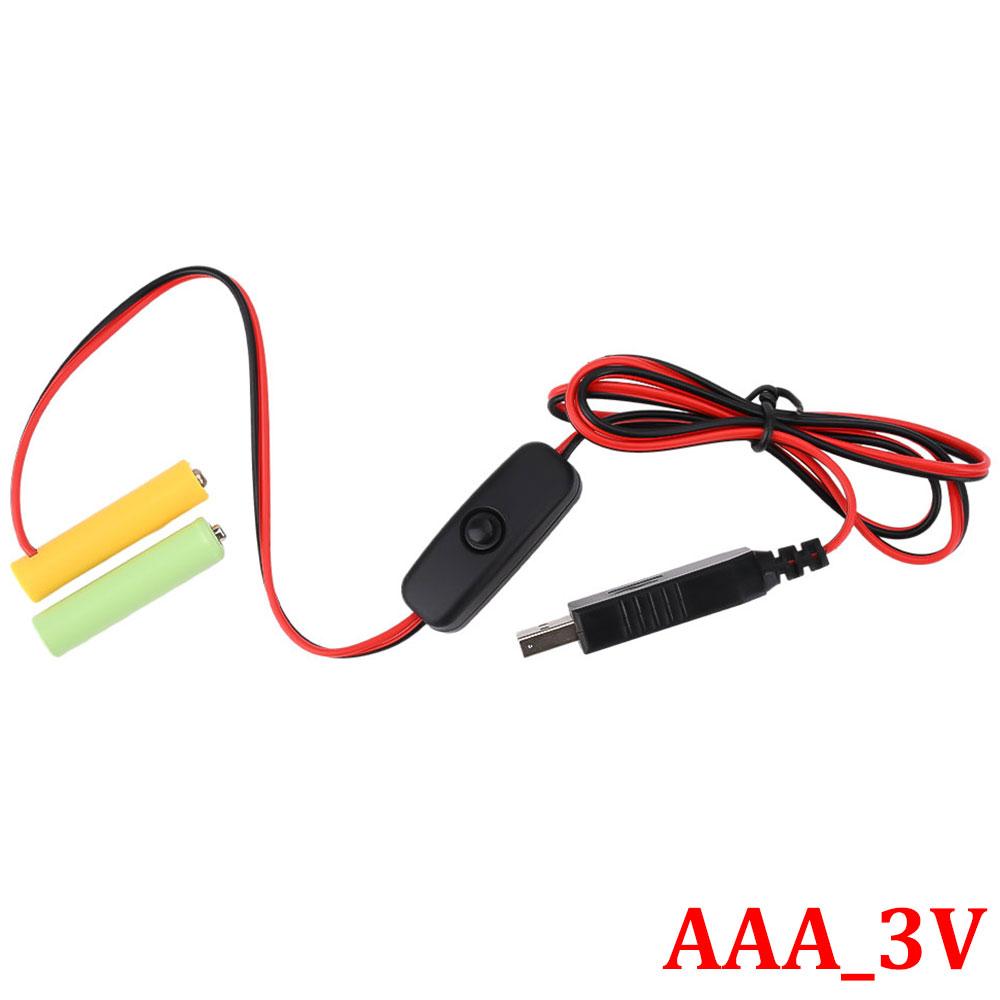 USB Power Supply Replace 1-4pcs AA/AAA Battery for Clock Toys Lights LED with Switch AC Power Supply Adapter for 3 AA Battery
USB Power Supply Replace 1-4pcs AA/AAA Battery for Clock Toys Lights LED with Switch AC Power Supply Adapter for 3 AA Battery