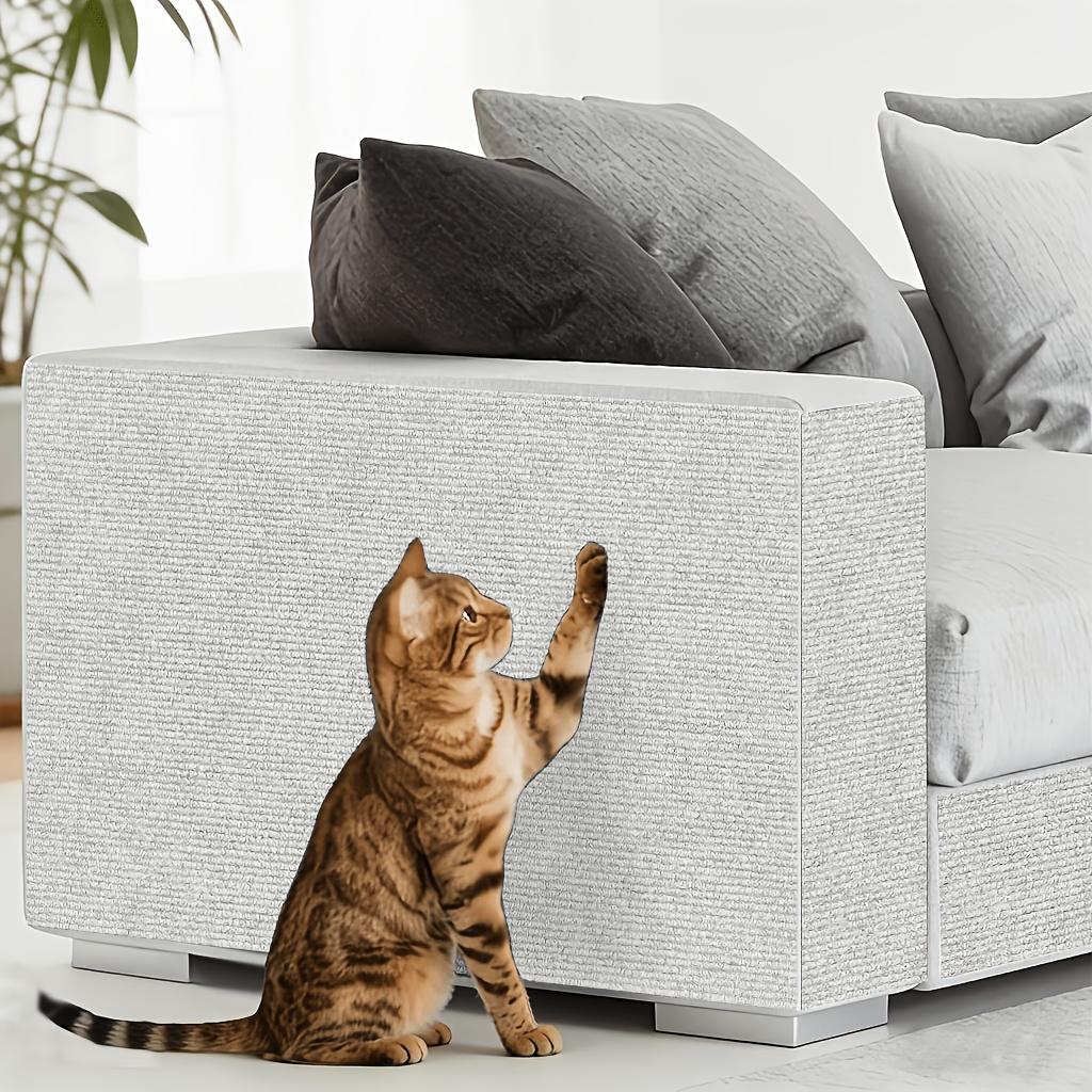 2 Rolls Thickened Cat Scratching Pad Self Adhesive Cuttable Anti Scratch Mat Furniture Sofa Door Wall Protector 23.62x11.81in
2 Rolls Thickened Cat Scratching Pad Self Adhesive Cuttable Anti Scratch Mat Furniture Sofa Door Wall Protector 23.62x11.81in