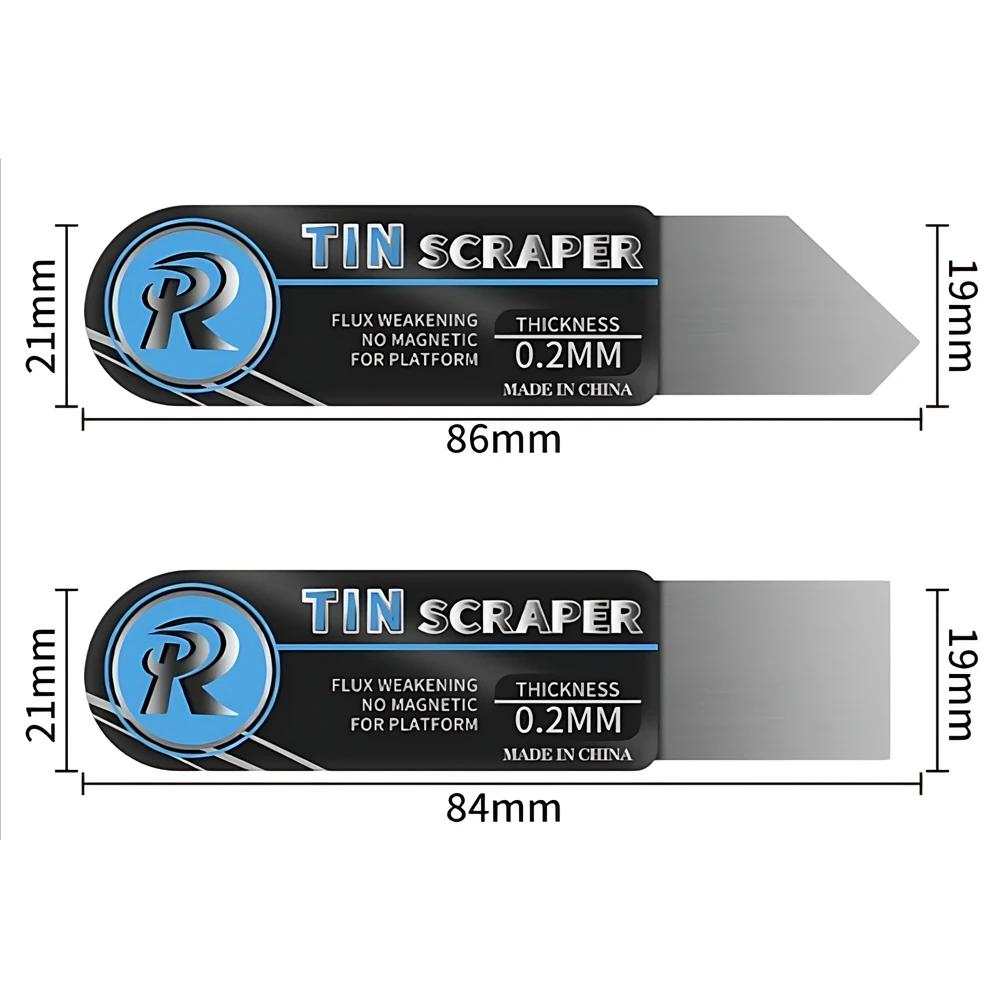 Hand Tool Pry Spudger Phone Repair Opening Tool Tin Scraping Knife LCD Screen Disassemble Ultra Thin Flexible Solder Paste Knife
Hand Tool Pry Spudger Phone Repair Opening Tool Tin Scraping Knife LCD Screen Disassemble Ultra Thin Flexible Solder Paste Knife