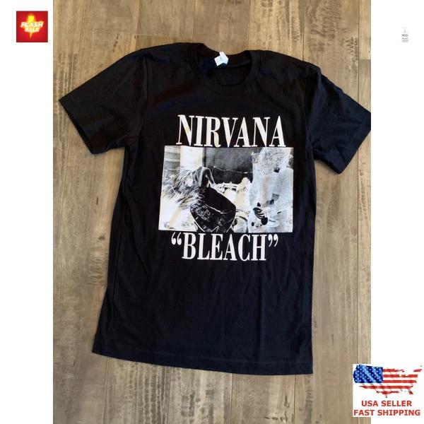 Nirvana Bleach T-Shirt Officially Licensed Rock Band Grunge Concert Merch Tee S
Nirvana Bleach T-Shirt Officially Licensed Rock Band Grunge Concert Merch Tee S
