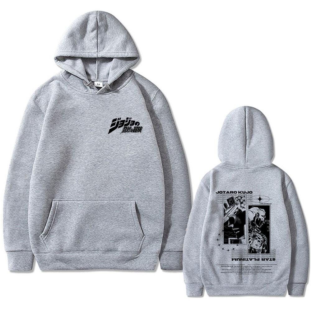 Anime JJoJo s Bizarre Adventure Kujo Jotaro Star Platinum Graphic Hoodie Men Women Casual Vintage Fleece Oversized Sweatshirt 3XL
Anime JJoJo s Bizarre Adventure Kujo Jotaro Star Platinum Graphic Hoodie Men Women Casual Vintage Fleece Oversized Sweatshirt 3XL