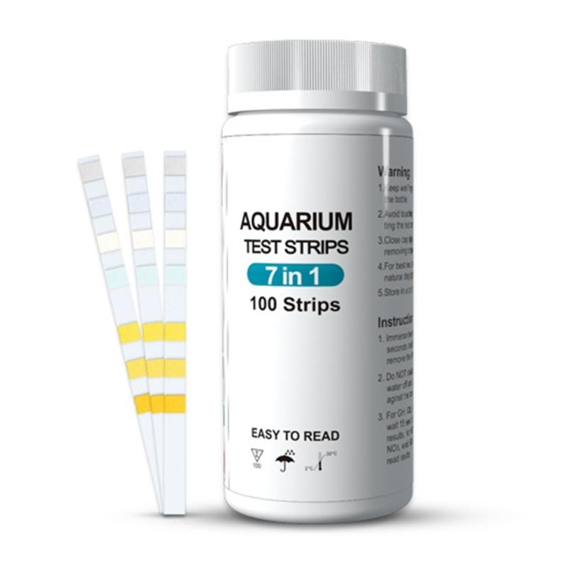 100PCS Aquarium Testing Strips for Freshwater Saltwater Pond Test Strips for Fish Tank Testing PH Nitrites Alkalinity 1
100PCS Aquarium Testing Strips for Freshwater Saltwater Pond Test Strips for Fish Tank Testing PH Nitrites Alkalinity 1