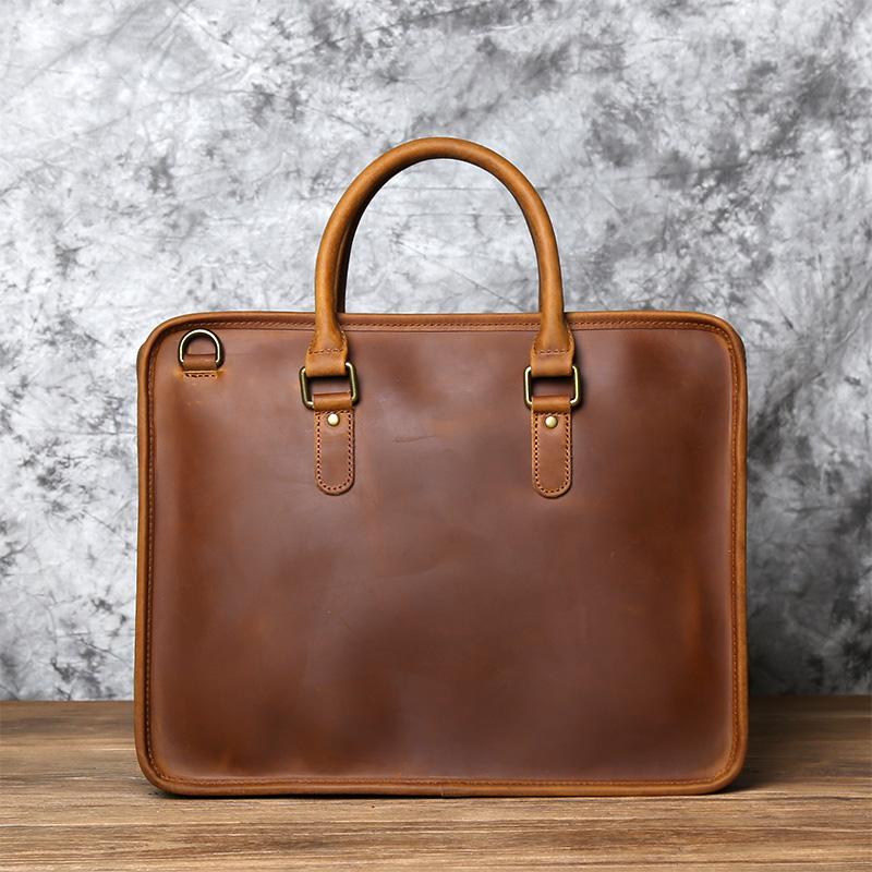 NZPJ Men s Briefcase Leather Handbag Retro Top Layer Cowhide Laptop Bag Crazy Horse Leather Shoulder Messenger Bag Luxury Bag
NZPJ Men s Briefcase Leather Handbag Retro Top Layer Cowhide Laptop Bag Crazy Horse Leather Shoulder Messenger Bag Luxury Bag