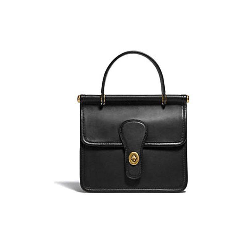 Coach Willis 18 Top Handle Leather Shoulder Crossbody Bag Small Women bags Black 5789-B4BK Basic Set (Bag+Dust Bag)
Coach Willis 18 Top Handle Leather Shoulder Crossbody Bag Small Women bags Black 5789-B4BK Basic Set (Bag+Dust Bag)