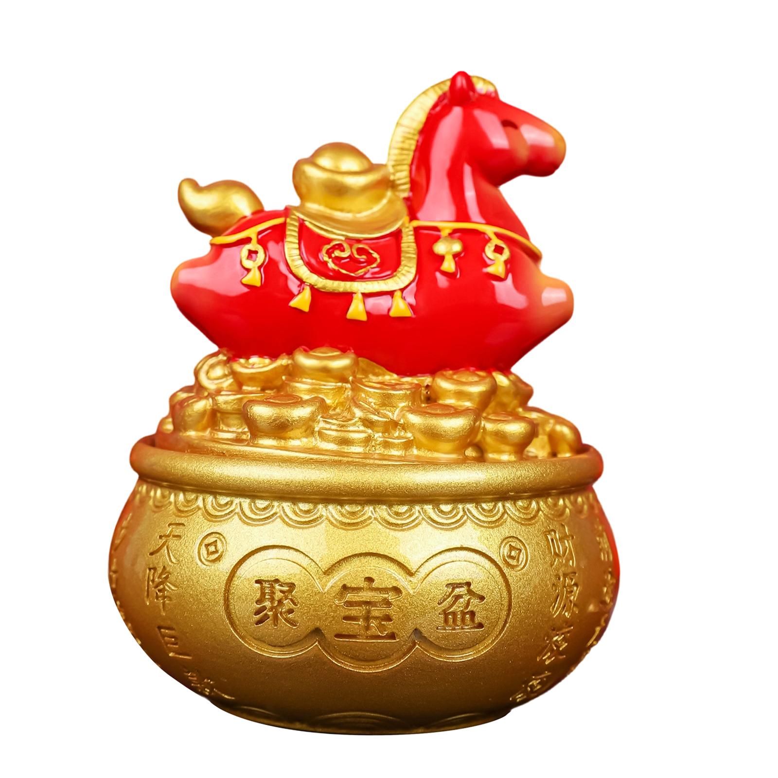 Horse Figurine Table Sculpture Collection Year of The Horse Gift Desktop Ornament Art Craft for Desk Spring Festival Cabinet
Horse Figurine Table Sculpture Collection Year of The Horse Gift Desktop Ornament Art Craft for Desk Spring Festival Cabinet