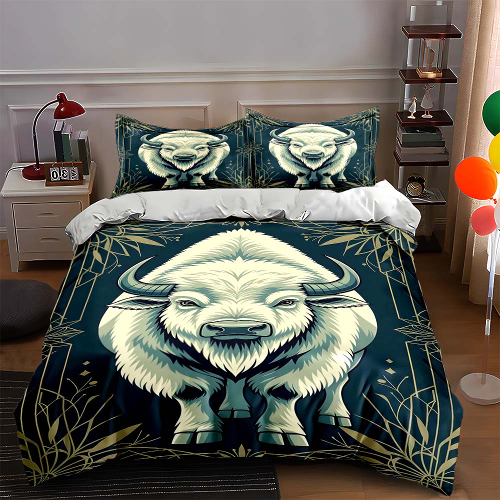Buffalo, bamboo, geometric. Bedding Duvet cover sets Duvet covers Pillowcases gifts (1 * Duvet Cover 2 * Pillowcases, without duvet insert) 135x200cm
Buffalo, bamboo, geometric. Bedding Duvet cover sets Duvet covers Pillowcases gifts (1 * Duvet Cover 2 * Pillowcases, without duvet insert) 135x200cm