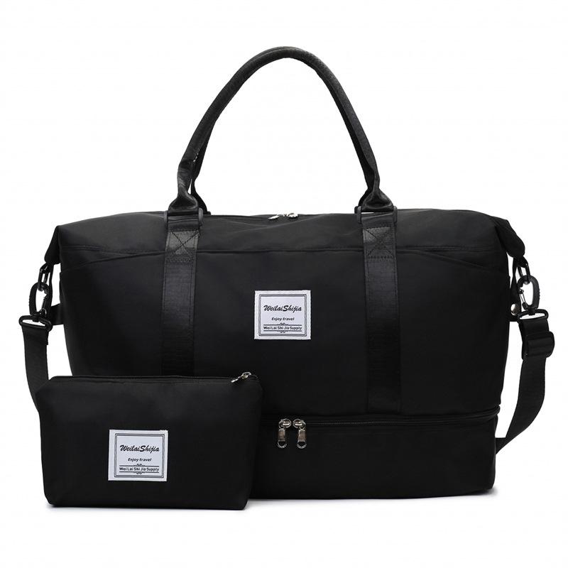 Travel bag Large capacity dry and wet separation Hand luggage storage bag Portable waterproof independent shoe compartment Sports fitness bag
Travel bag Large capacity dry and wet separation Hand luggage storage bag Portable waterproof independent shoe compartment Sports fitness bag