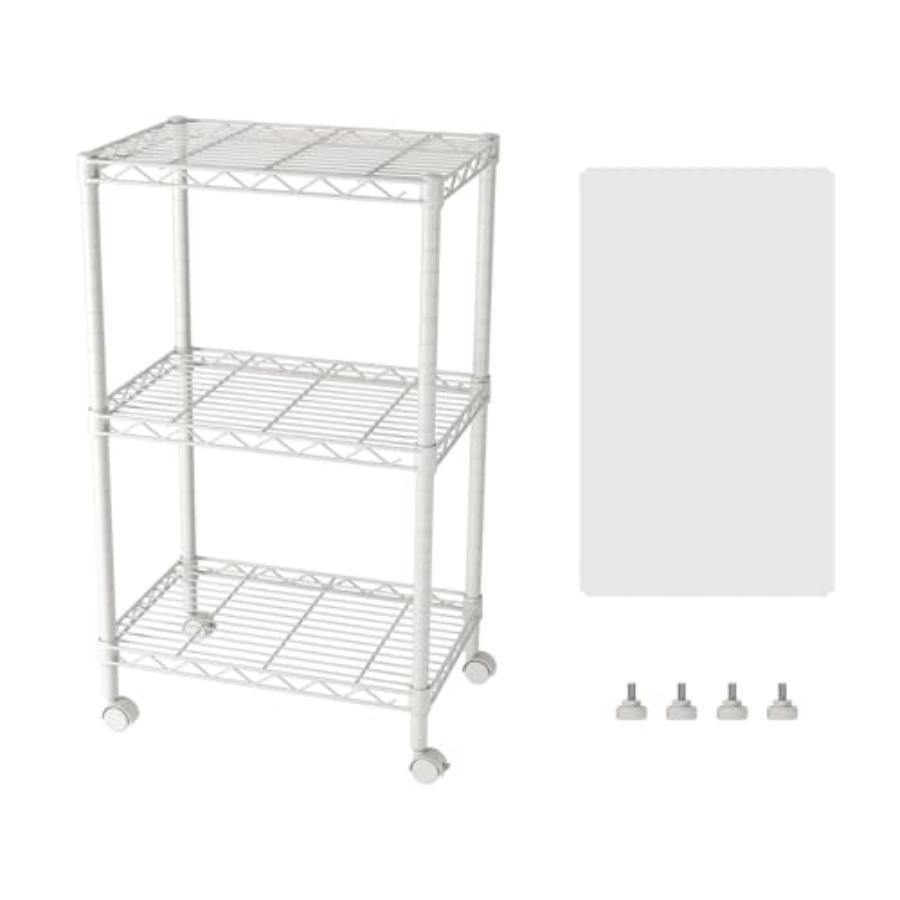 3 Small Shelves Storage Shelf Wire Shelving Unit Metal Shelf Adjustable Organizers Storage Shelving with Wheels for Bathroom La United States
3 Small Shelves Storage Shelf Wire Shelving Unit Metal Shelf Adjustable Organizers Storage Shelving with Wheels for Bathroom La United States