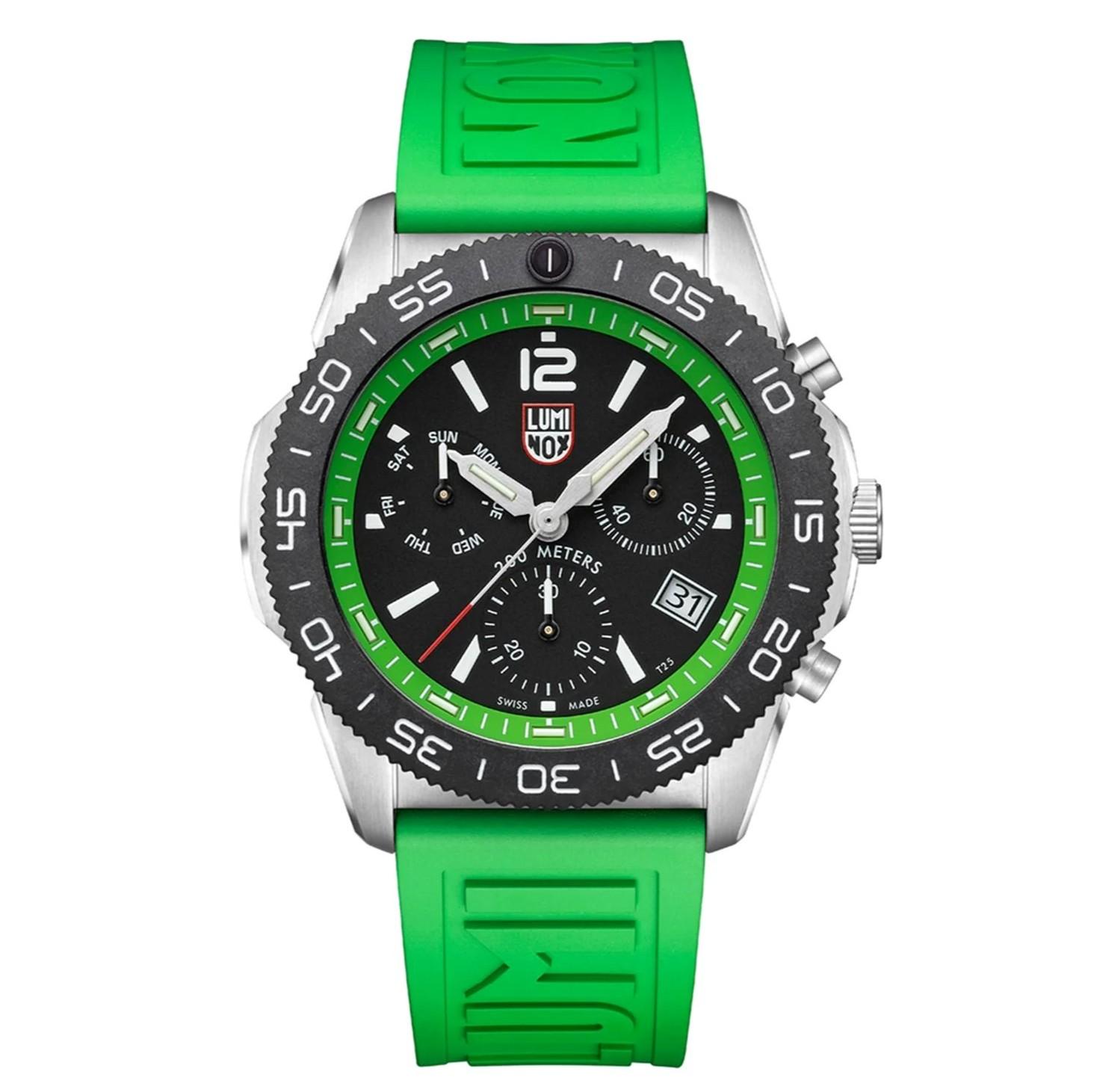 Luminox Мужские часы Sea Pacific Diver с зеленым ремешком и хронографом из сапфирового стекла LM-XS.3157.NF
Luminox Мужские часы Sea Pacific Diver с зеленым ремешком и хронографом из сапфирового стекла LM-XS.3157.NF