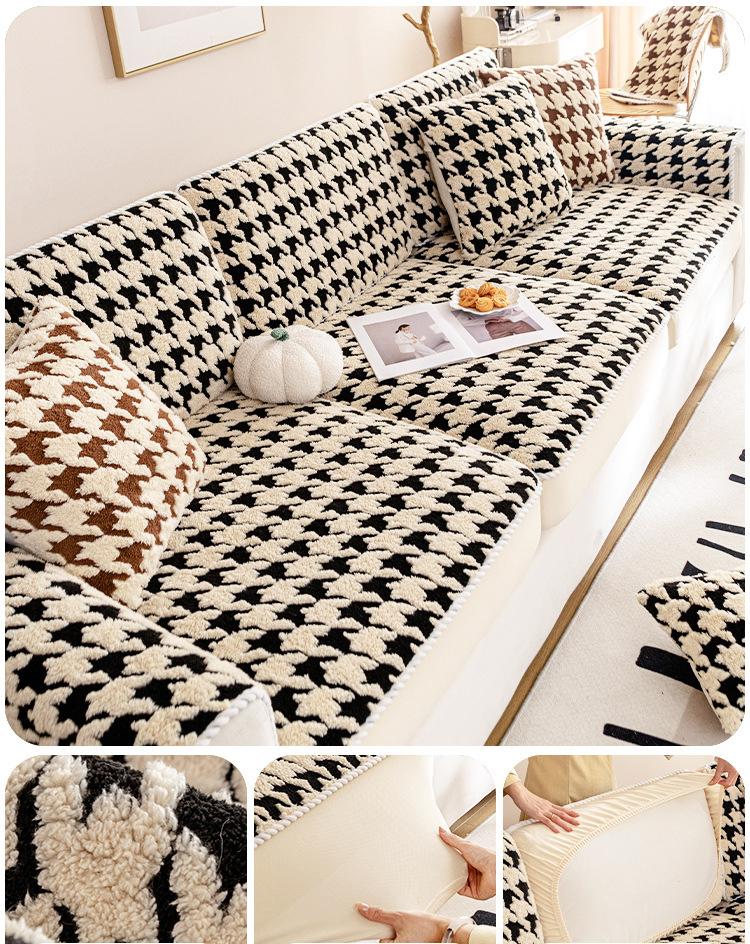 Клетчатые шапки для дивана, эластичный плюшевый чехол для дивана, универсальный универсальный чехол, зимняя шерстяная бархатная подушка, нескользящий теплый чехол на спинку 40x70
Клетчатые шапки для дивана, эластичный плюшевый чехол для дивана, универсальный универсальный чехол, зимняя шерстяная бархатная подушка, нескользящий теплый чехол на спинку 40x70