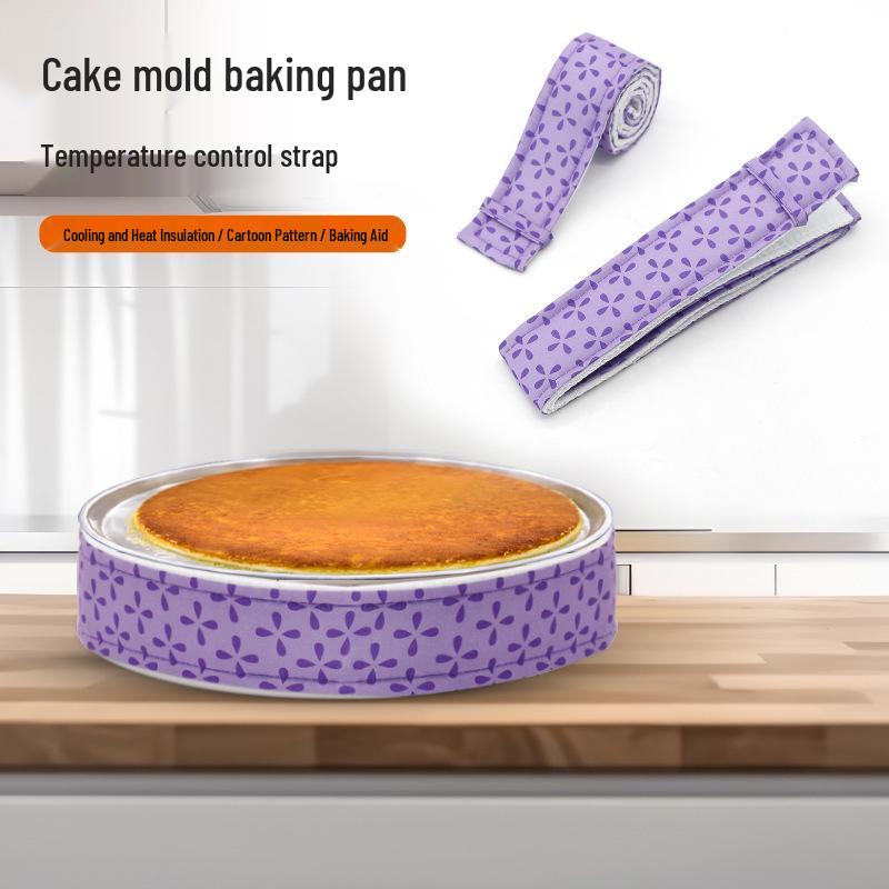 Anti-Deformation Cake Baking Mold Band 88*4 cm фиолетовый
Anti-Deformation Cake Baking Mold Band 88*4 cm фиолетовый