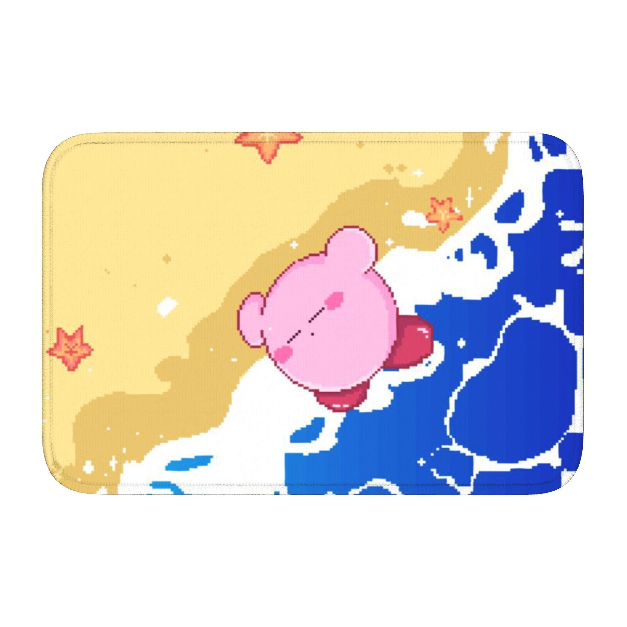 Kirbys Cartoon Game Front Door Mat Anti-Slip Indoor Welcome Waterproof Doormat Floor Bathroom Entrance Rug Carpet Footpad 60cm x 90cm
Kirbys Cartoon Game Front Door Mat Anti-Slip Indoor Welcome Waterproof Doormat Floor Bathroom Entrance Rug Carpet Footpad 60cm x 90cm