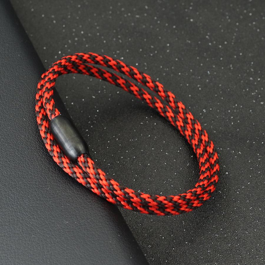 Minimalist Men Bracelet High Quality Stainless Steel Magnet Buckle Double Layer Macrame Braslet Outdoor Camping Nautical Braclet винний
Minimalist Men Bracelet High Quality Stainless Steel Magnet Buckle Double Layer Macrame Braslet Outdoor Camping Nautical Braclet винний
