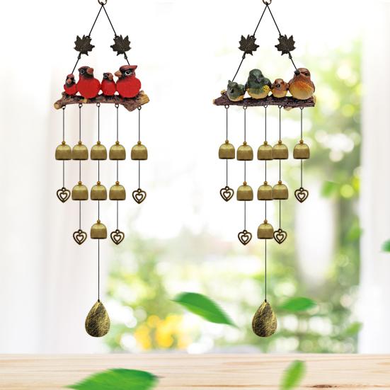 Колокольчик ветра с металлическим крючком в форме птицы Мелодичный подвесной подвесной колокольчик Украшение дома Аксессуары для дома
Колокольчик ветра с металлическим крючком в форме птицы Мелодичный подвесной подвесной колокольчик Украшение дома Аксессуары для дома